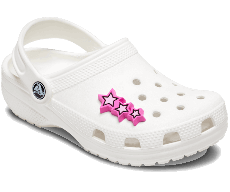 Crocs Tripla Rózsaszín Csillag