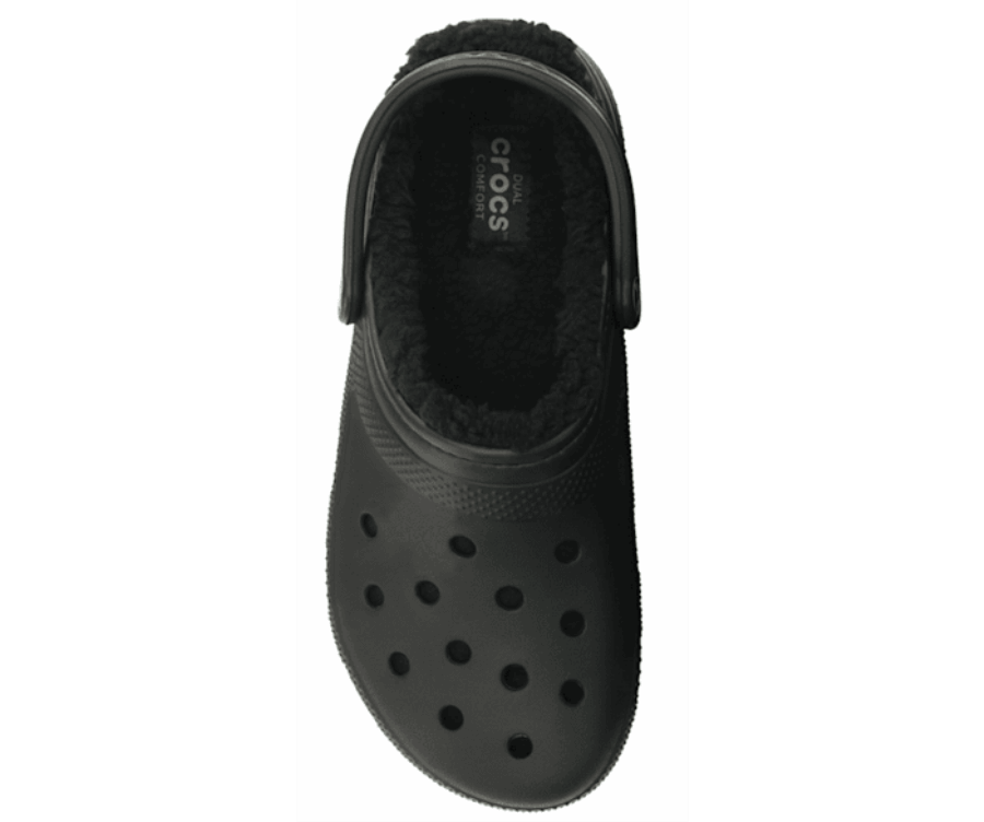 Crocs Klasszikus Bélelt Klumpafekete