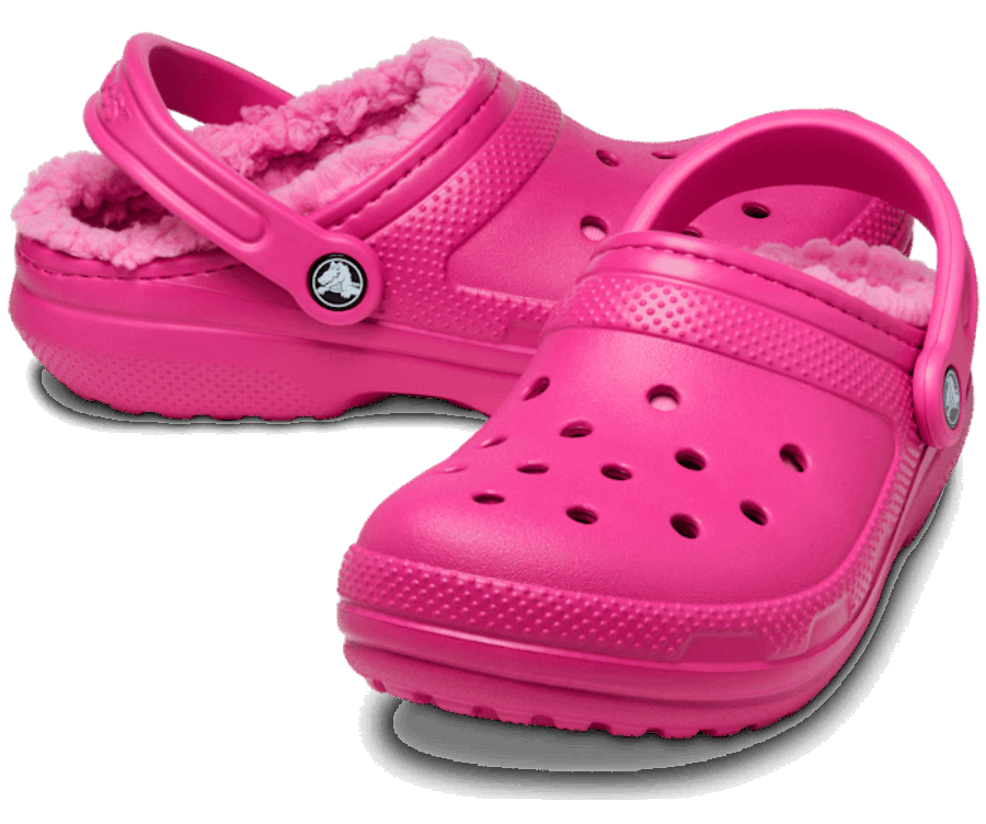 Crocs Klasszikus Bélelt Klumpa Fukszia Móka