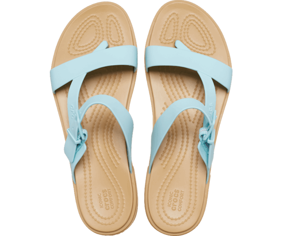 Crocs Női Tulum Lábujj Utáni Szandál Tiszta Víz-barna