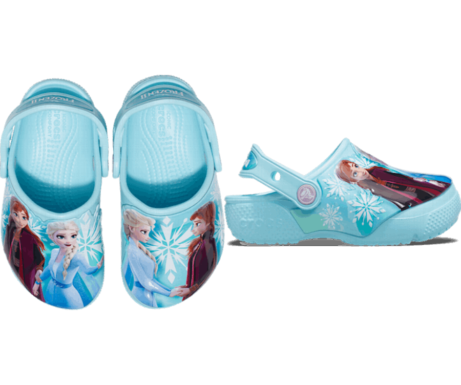 Crocs Toddler Crocs Móka Labor Disney Fagyasztott Ii Klumpa Jégkék
