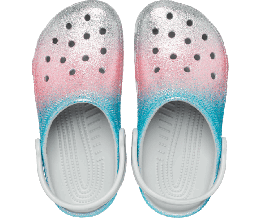 Crocs Totyogó Klasszikus Csillogó Klumpa Shimmer-multi