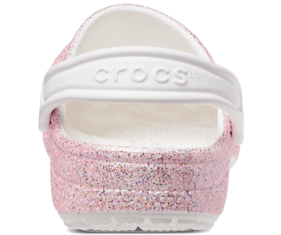 Crocs Gyerek Klasszikus Csillogó Klumpa Fehér-szivárvány
