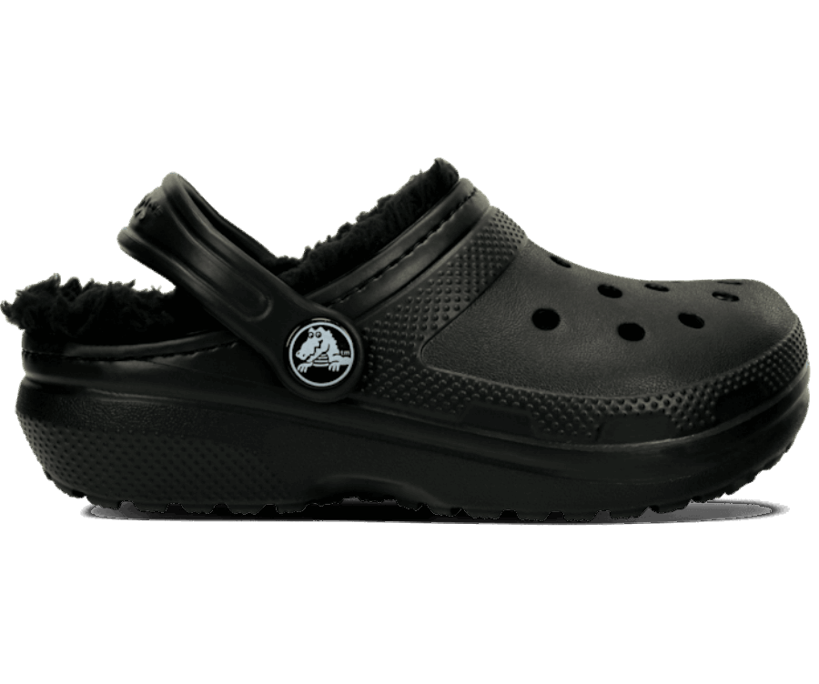 Crocs Totyogó Klasszikus Bélelt Klumpafekete