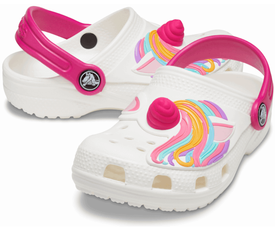Crocs Gyerek Crocs Szórakoztató Labor Klasszikus I Am Unicorn Klumpa Fehér