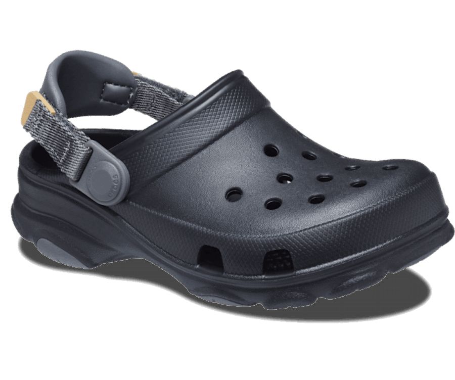 Crocs Gyerekek Klasszikus Tereppapucs Fekete