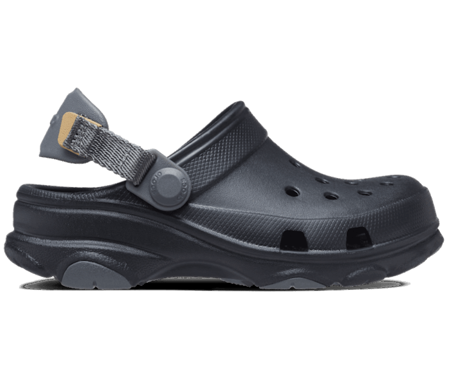 Crocs Gyerekek Klasszikus Tereppapucs Fekete