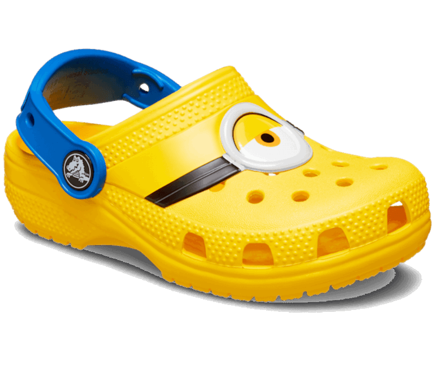 Crocs Kids' Fun Labor I Am Minions Clog Yellow