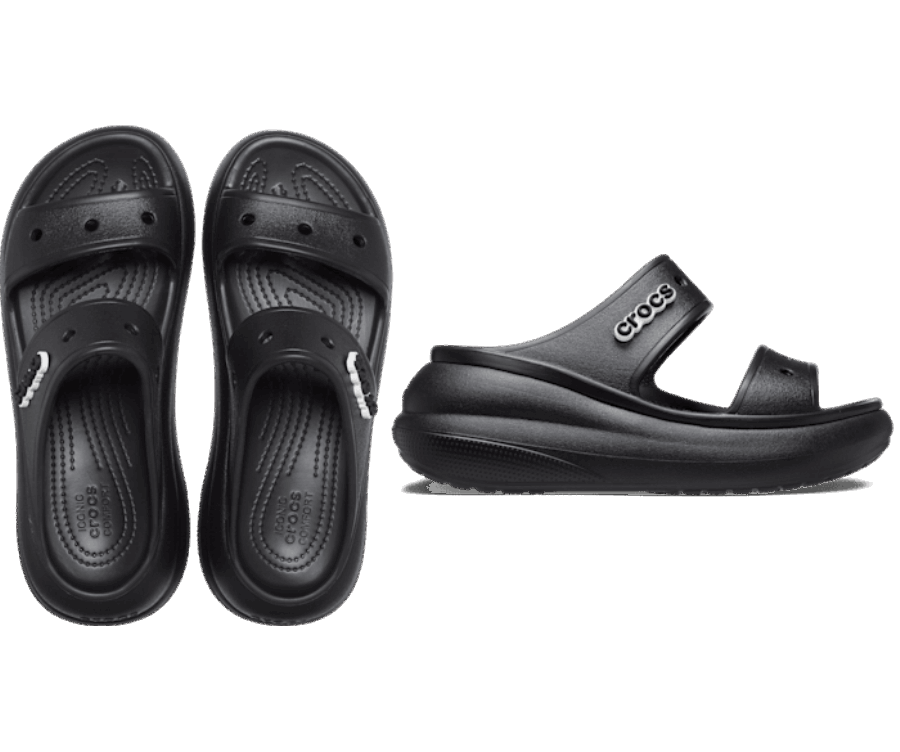 Crocs Klasszikus Crush Szandál Fekete