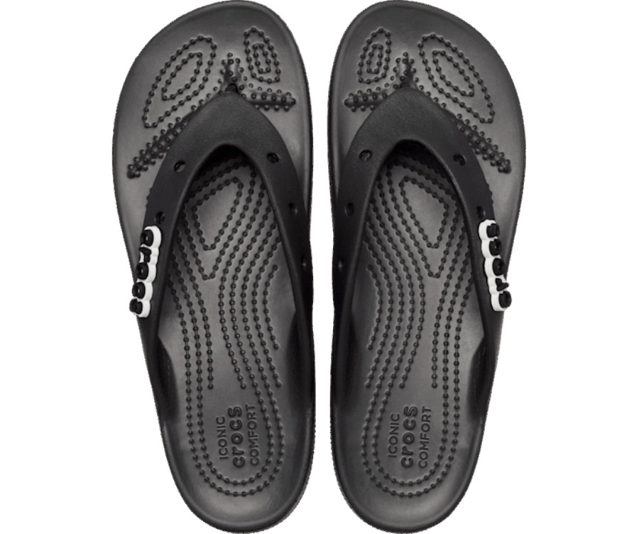 Crocs Klasszikus Platformflip Fekete
