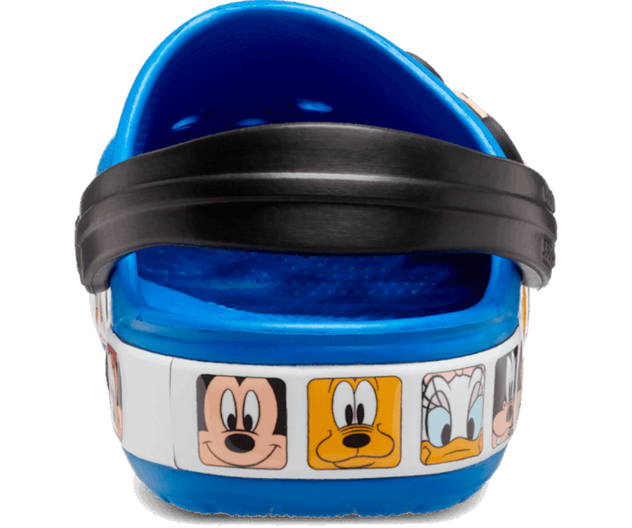 Crocs Kisgyermekek Szórakoztató Labor Disney Miki Egér Zenekar Klumpa Fényes Kobalt