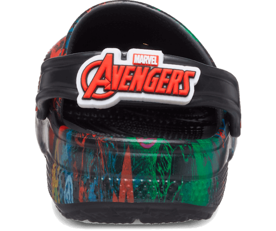 Crocs Gyerekek Klasszikus Marvel Avengers Klumpafekete