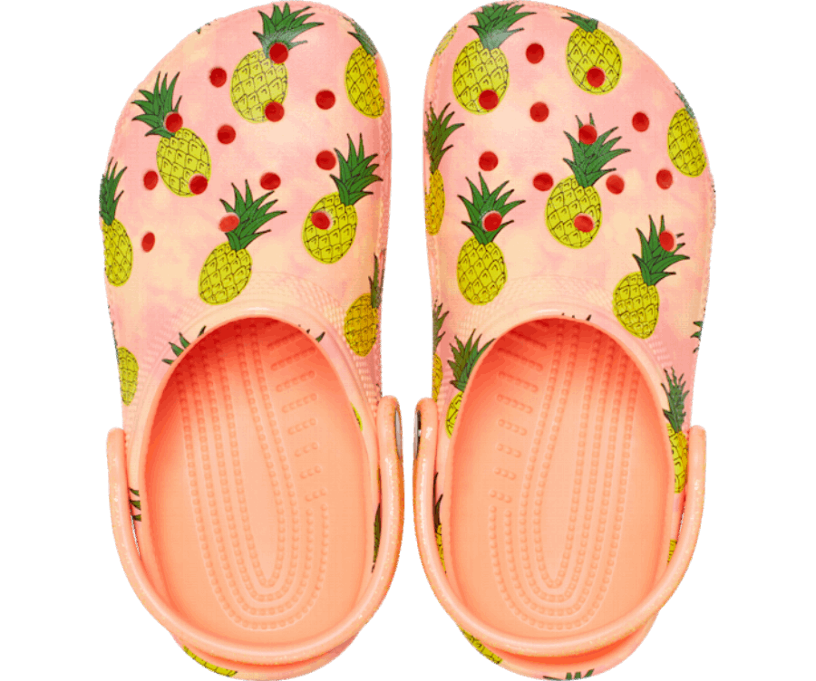 Crocs Gyerek Klasszikus Medencés Parti Klumpa Papaya