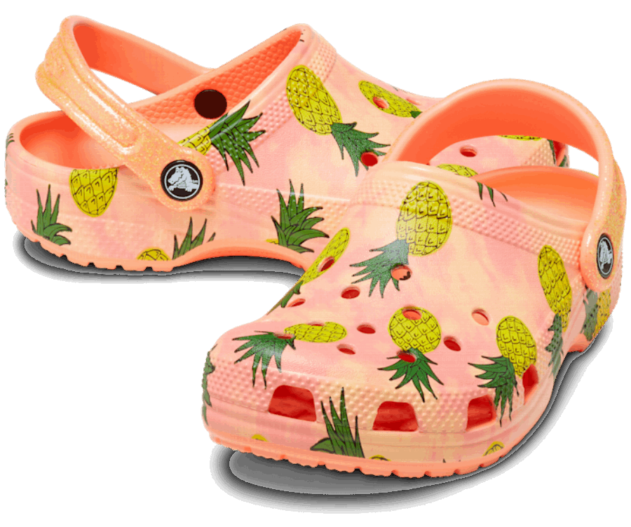 Crocs Gyerek Klasszikus Medencés Parti Klumpa Papaya