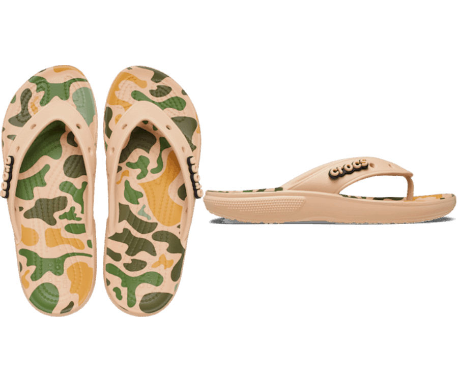 Crocs Klasszikus Nyomtatott Camo Flip Chai-camo